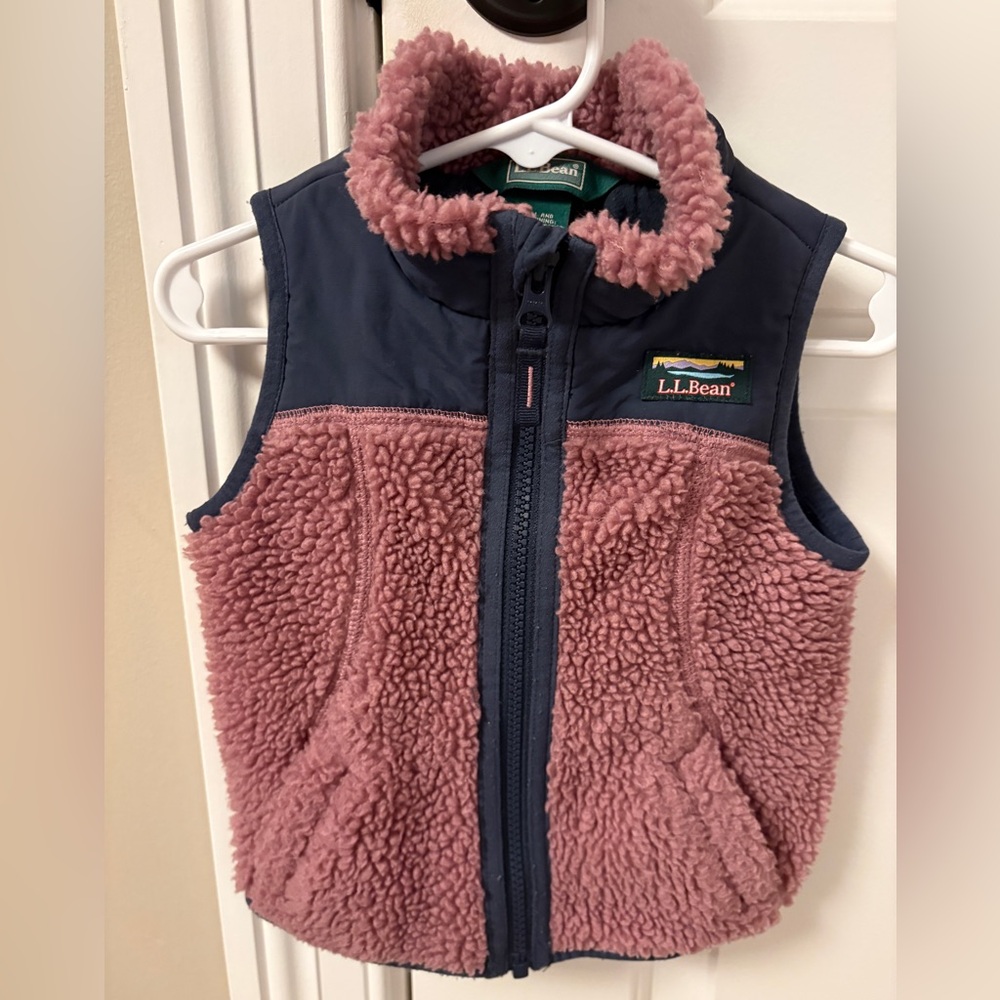 L.L. Bean Toddler Sherpa Vest